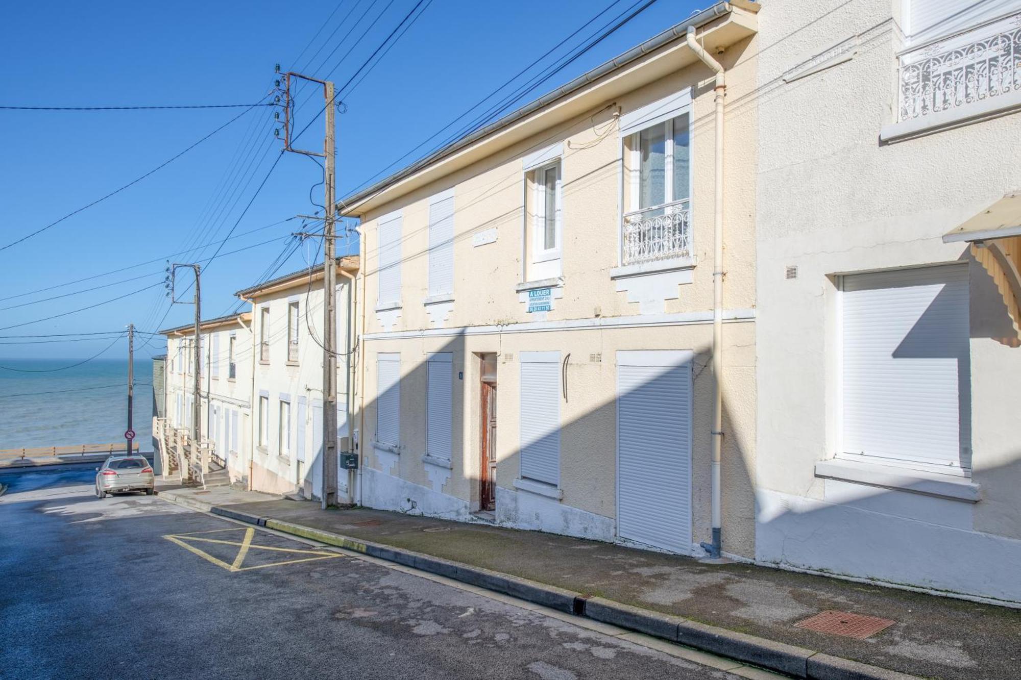 L'Echappee Bleue - Appt Pour 4 Vue Mer Ault Exterior photo